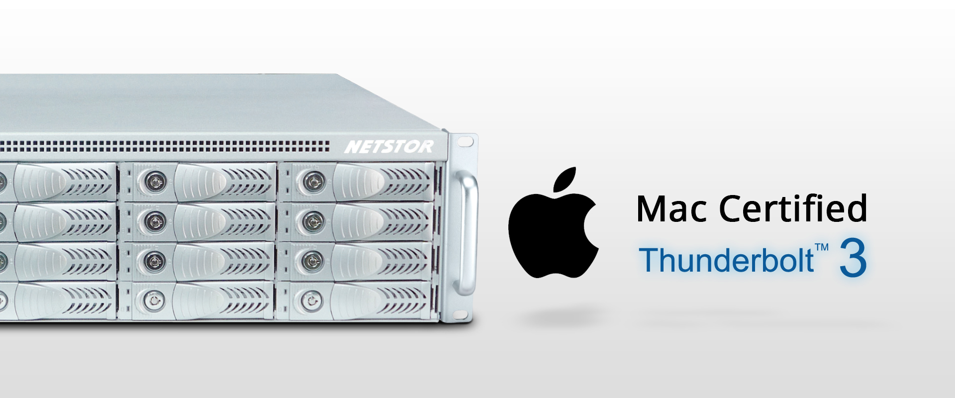 Netstor NA333TB3 has passed Apple's certification test process and is Mac certified.