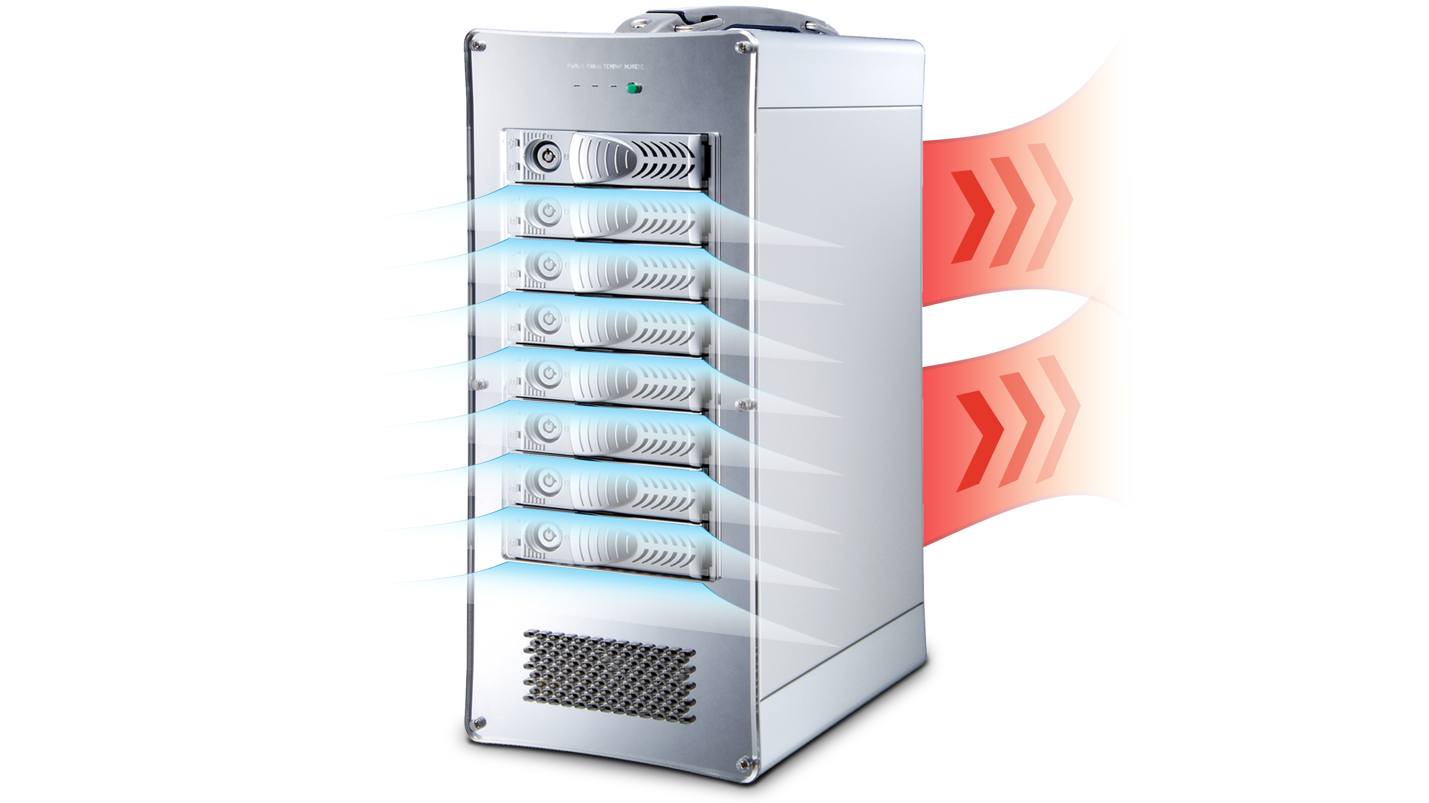 Netstor NA762TB3 airflow