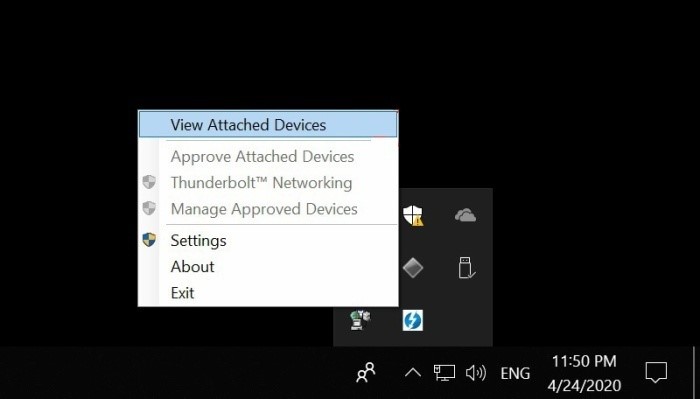 thunderbolt 3 driver for windows 10