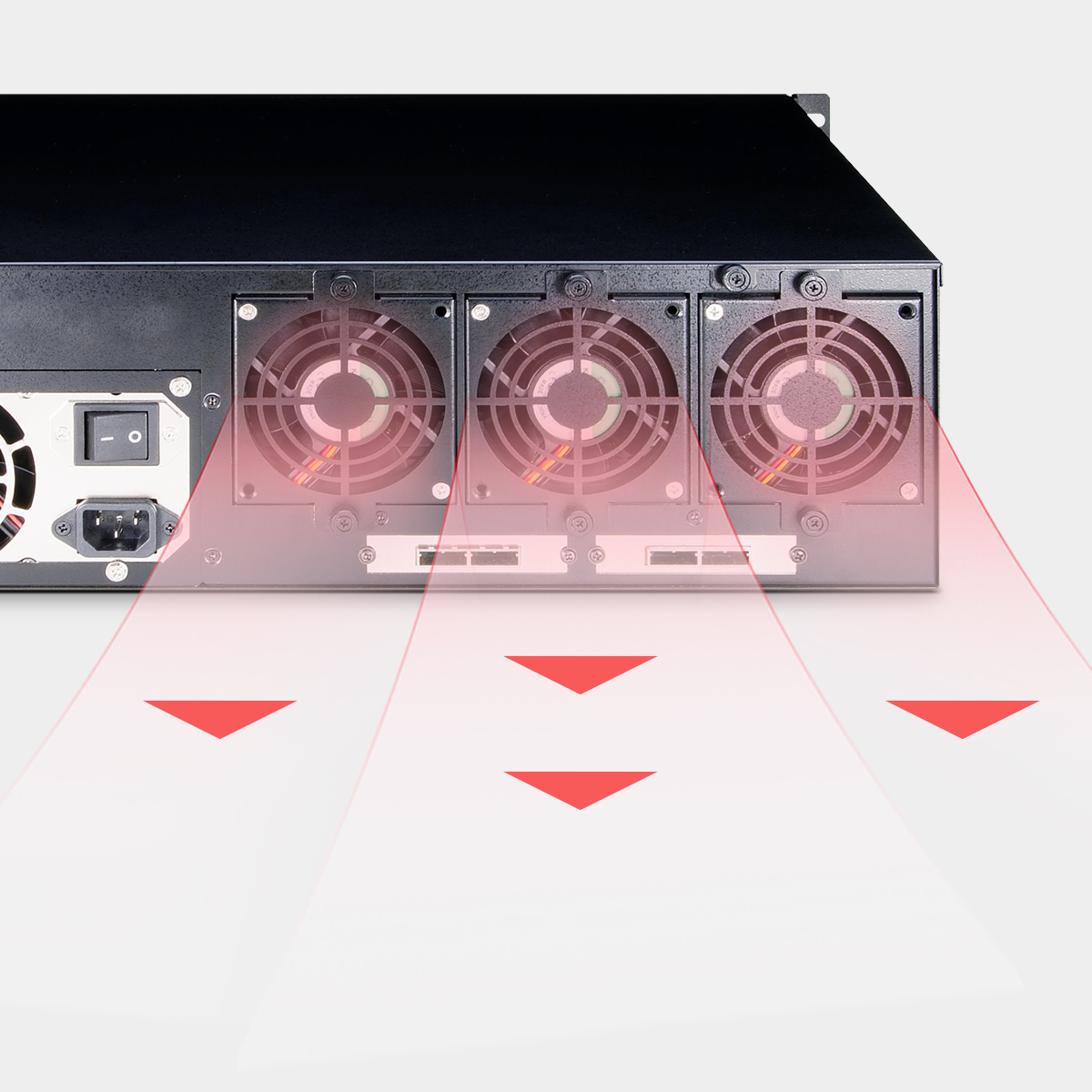 superior airflow of na331a back side