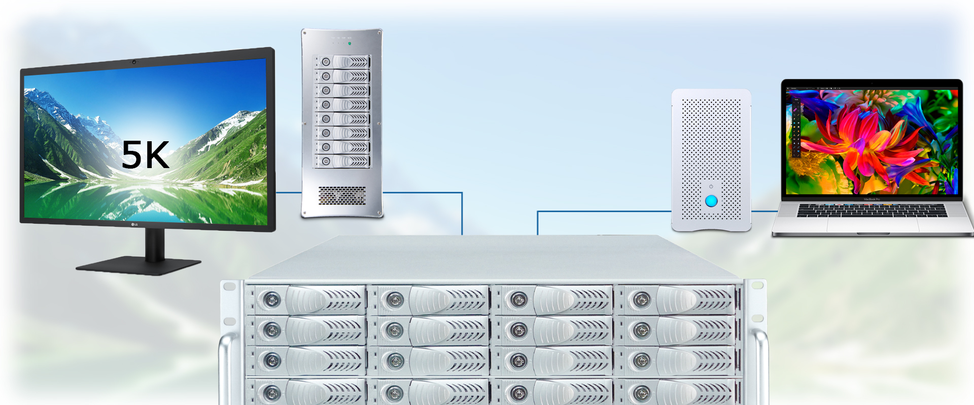 Thunderbolt 3 devices daisy-chain with NA381TB3