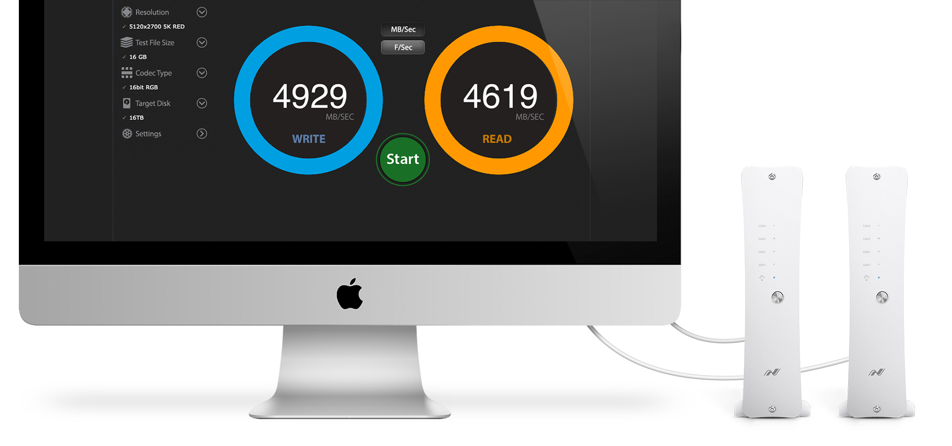 Dual NA622TB3 with iMac 2017 27 and Gloway NVMe ssd